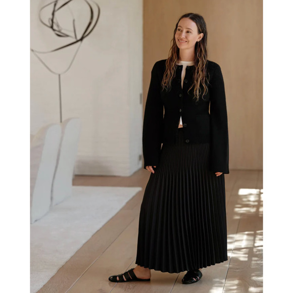 Jenni Kayne Cooper Cardigan Black M - Picture 3 of 10